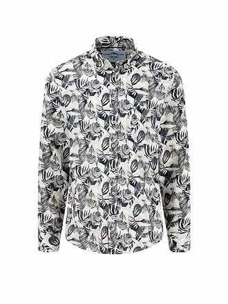 FYNCH HATTON | Leinenhemd Casual Fit | 